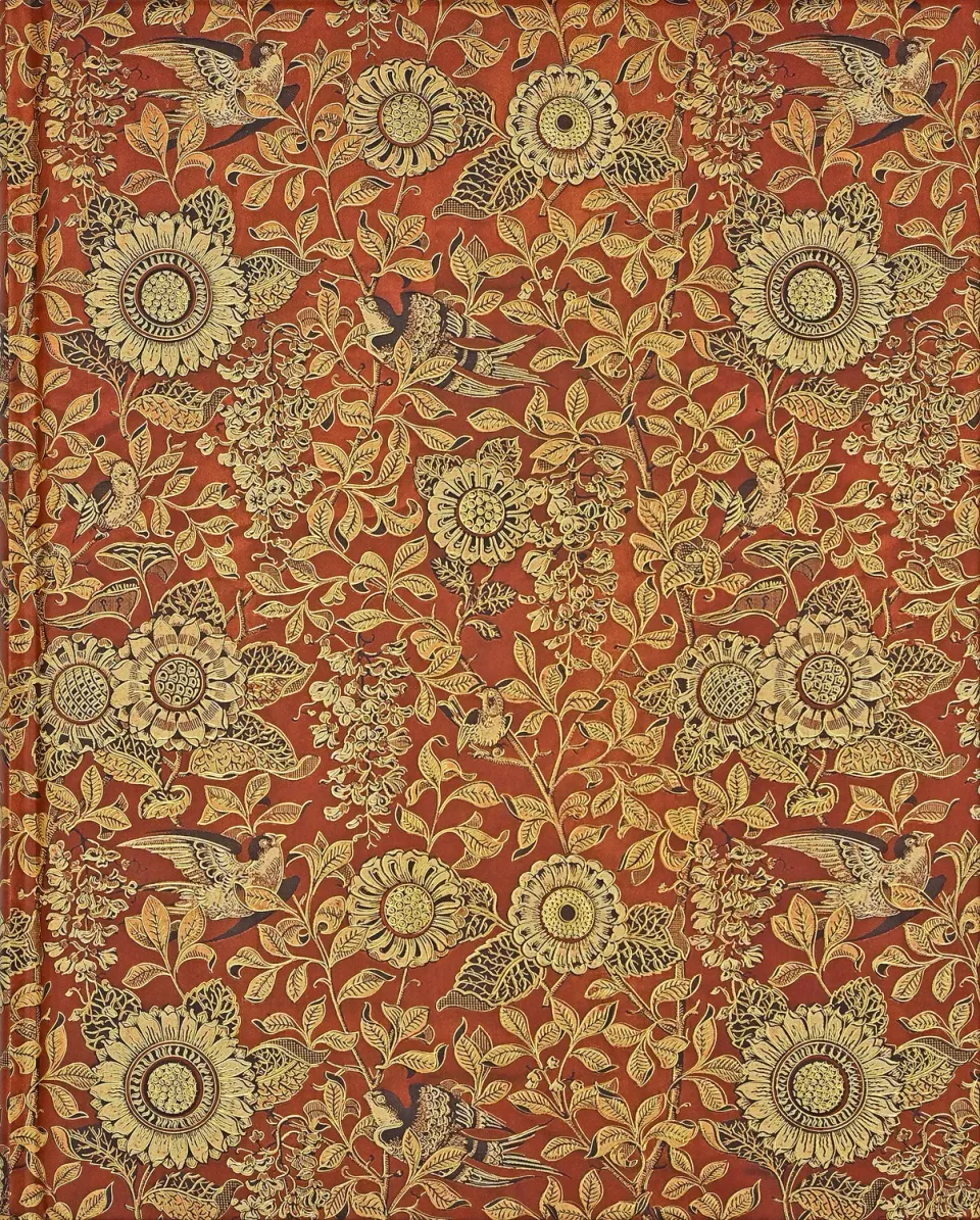 Peter Pauper Press Sunflower Tapestry journal innbundet linjert