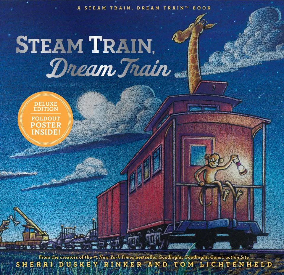 Abrams & Chronicle Books Steam Train Dream Train Deluxe Edition billedbok