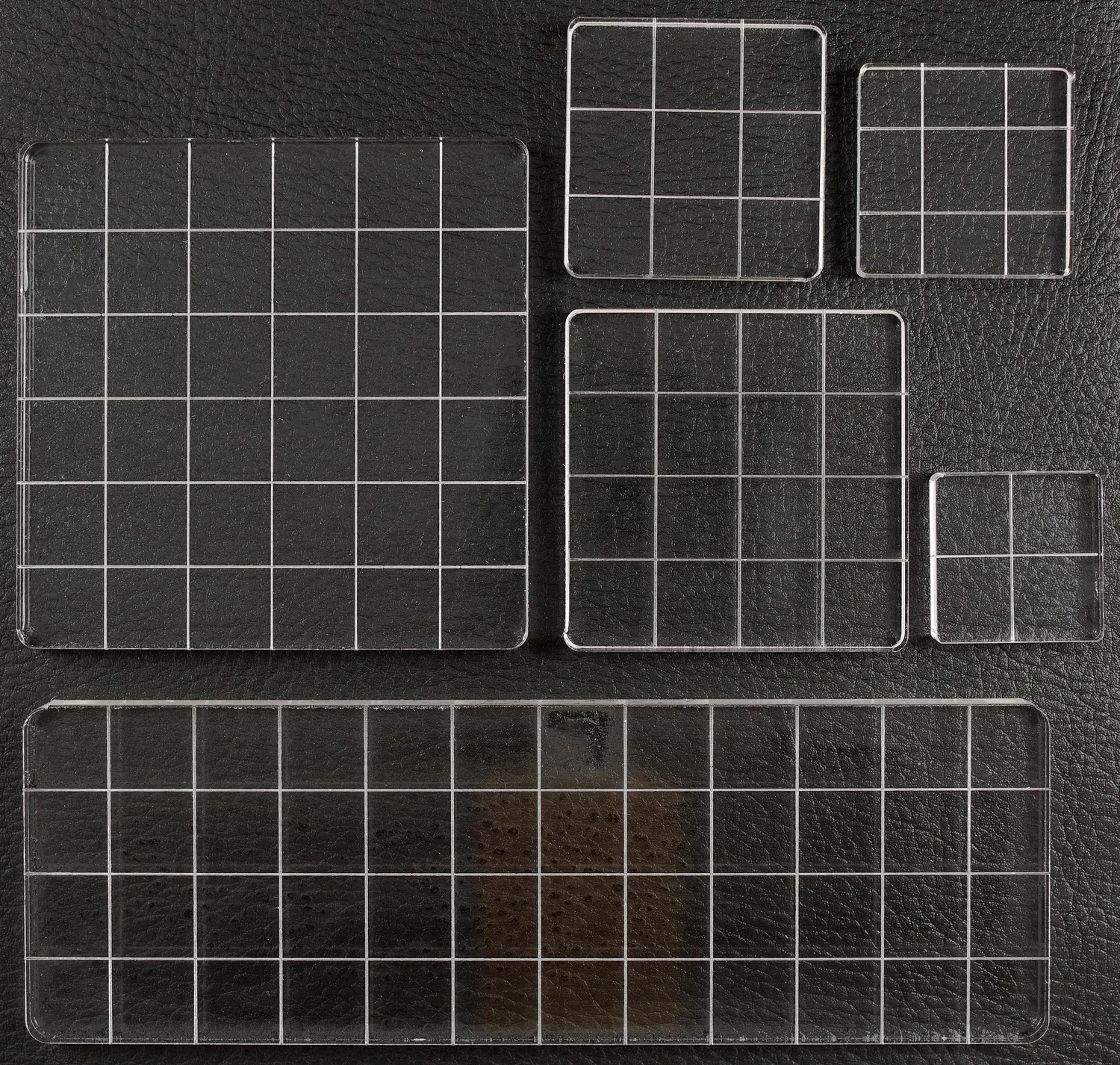 Peter Pauper Press Studio Series Acrylic Stamp Blocks stempelblokker 6 pk