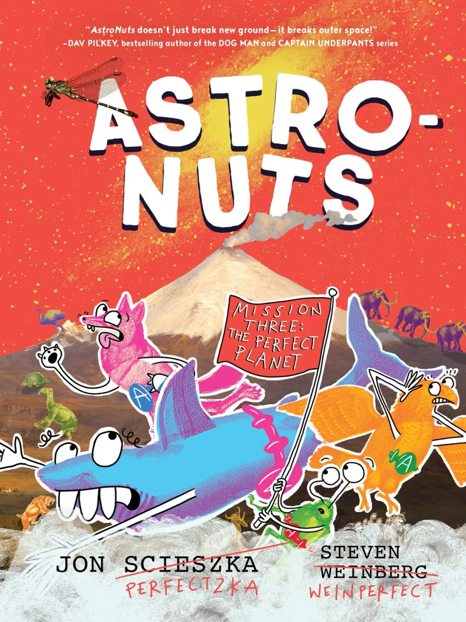 Jon Scieszka AstroNuts Mission Three barnebok pocket 8–12 år