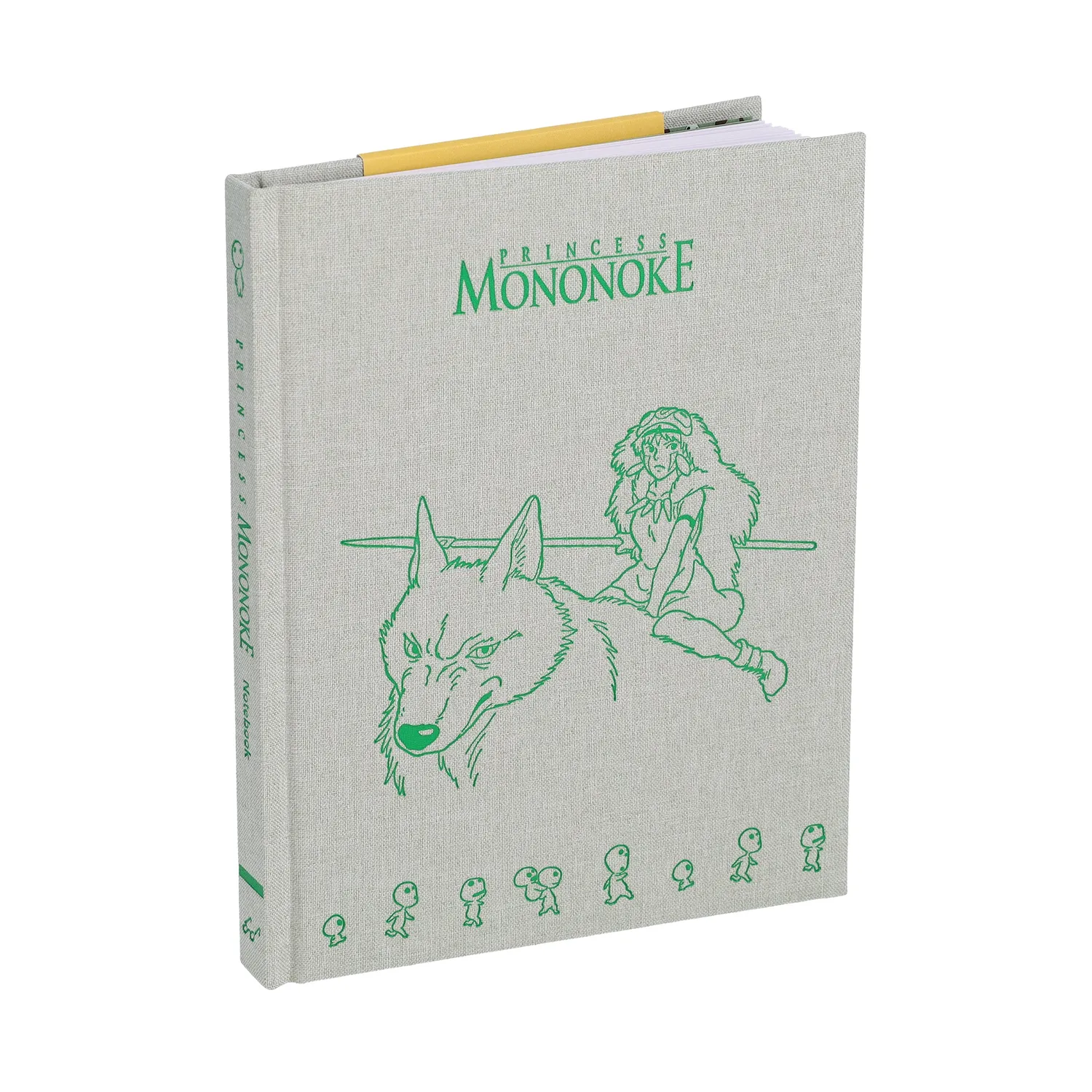 Studio Ghibli Princess Mononoke notatbok innbundet linjert