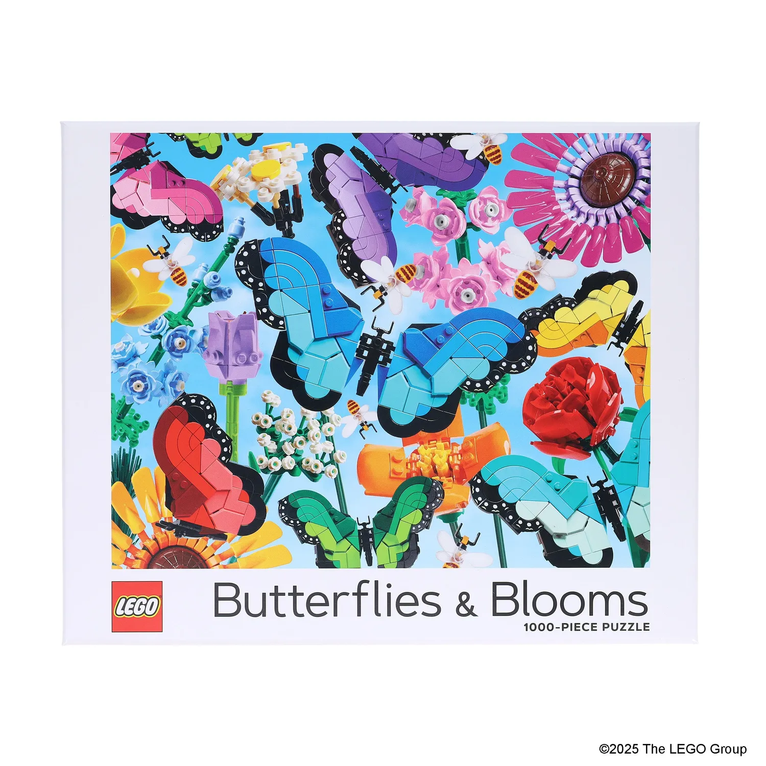 LEGO Butterflies & Blooms puslespill 1000 brikker blomster