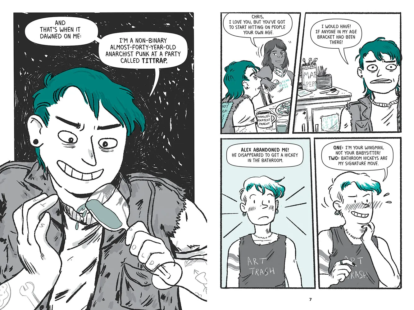 Archie Bongiovanni Mimosa innbundet tegneserie queer