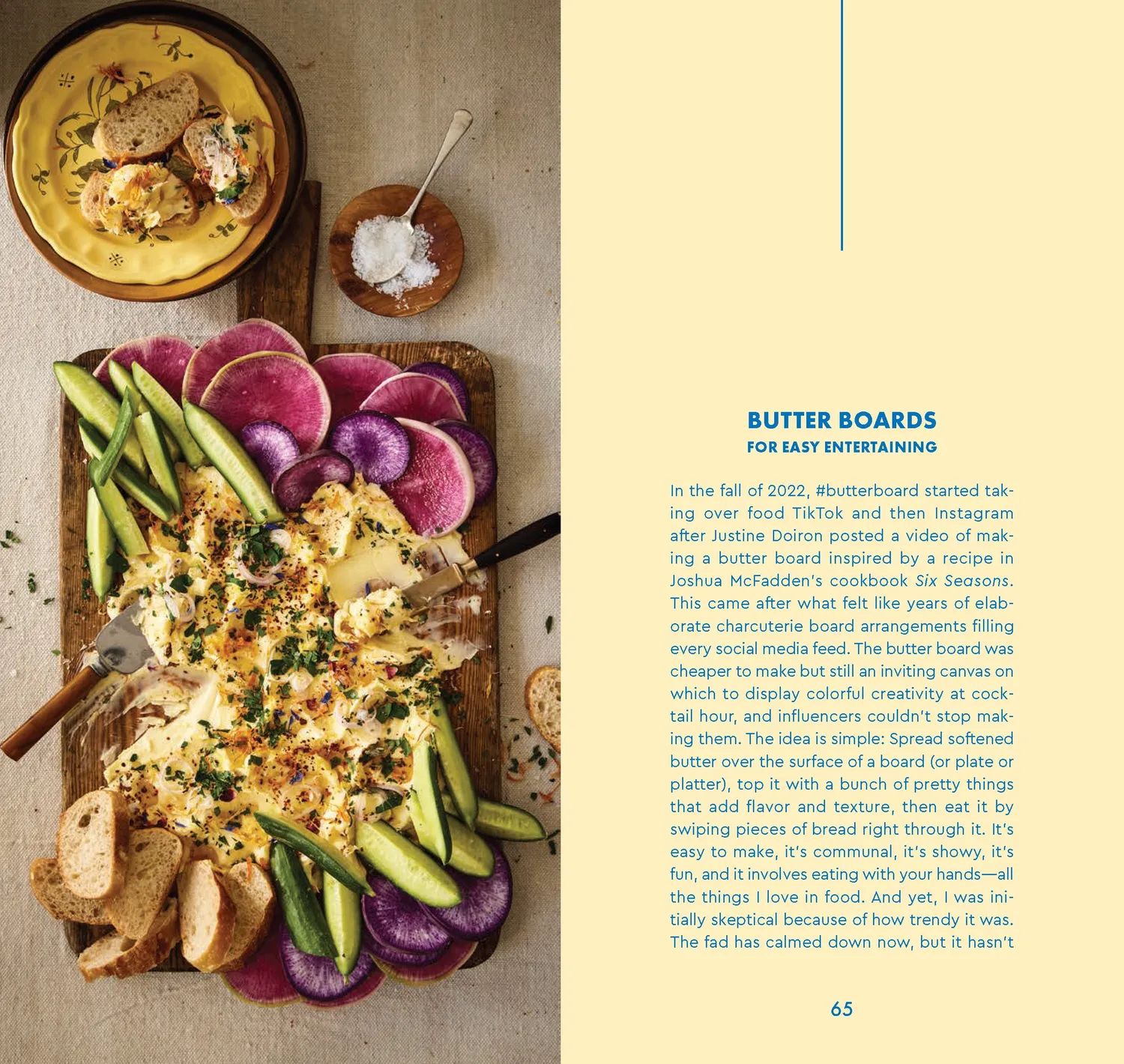 Chronicle Books The Butter Book kokebok innbundet smør