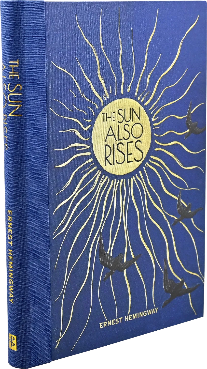 Ernest Hemingway Sun Also Rises bok innbundet gaveutgave