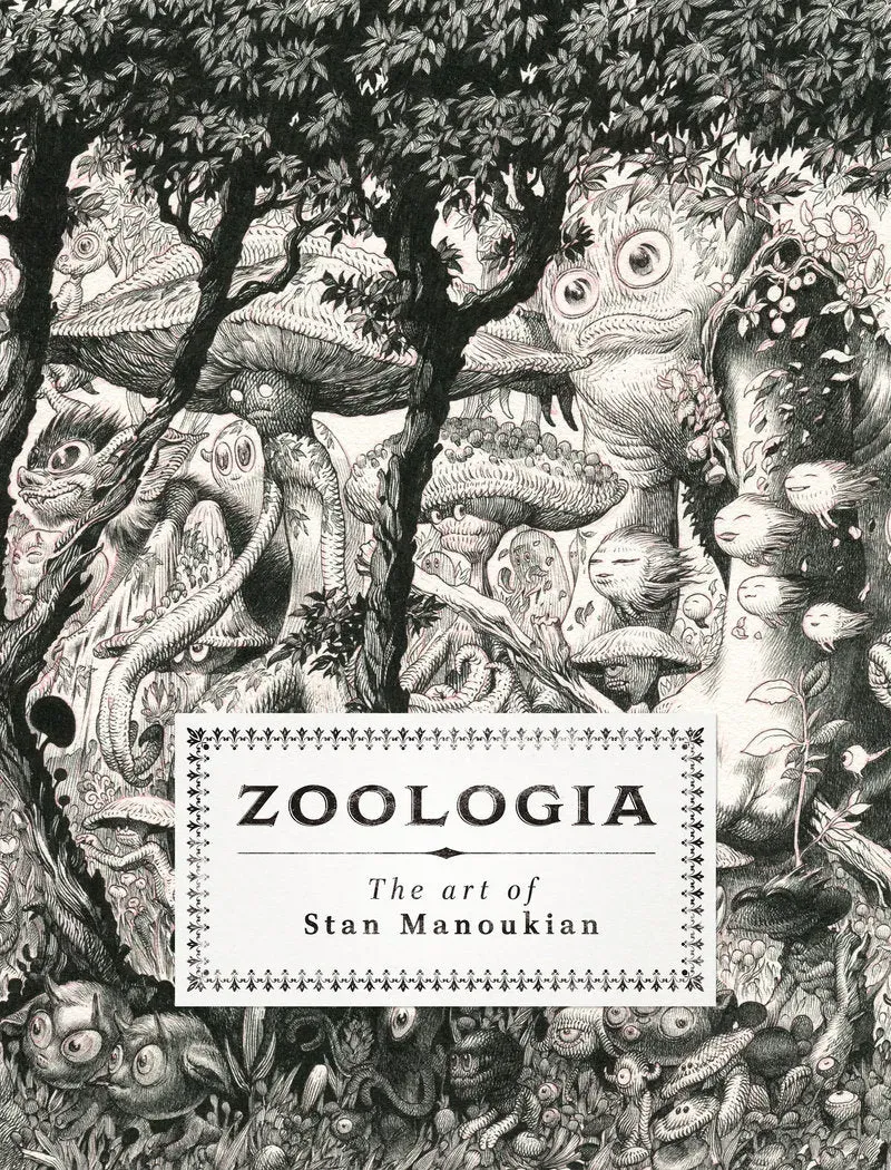 Abrams and Chronicle Zoologia The Art of Stan Manoukian bok innbundet