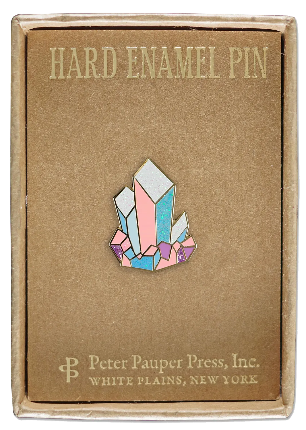 Peter Pauper Press Crystals emaljepinne glitter