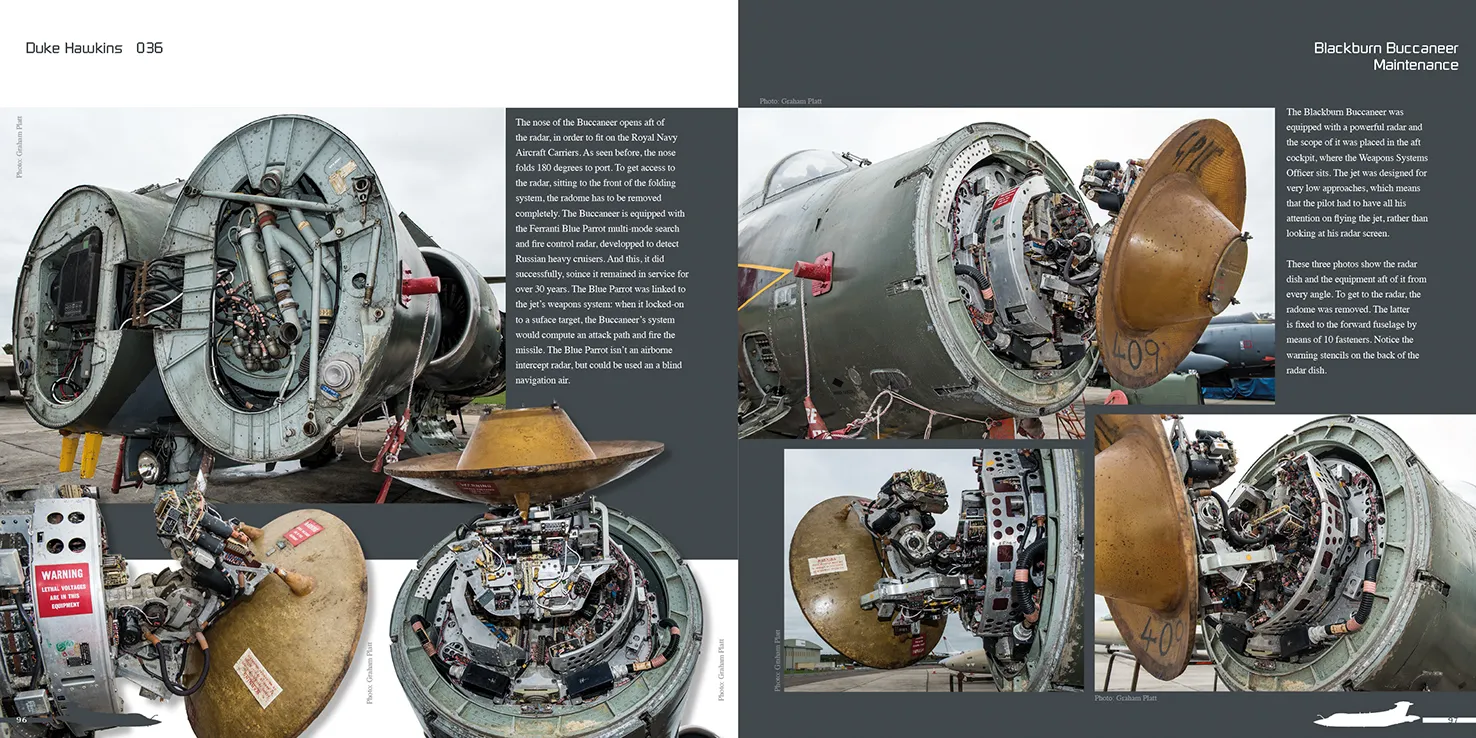 Duke Hawkins Blackburn Buccaneer bok for modellbyggere