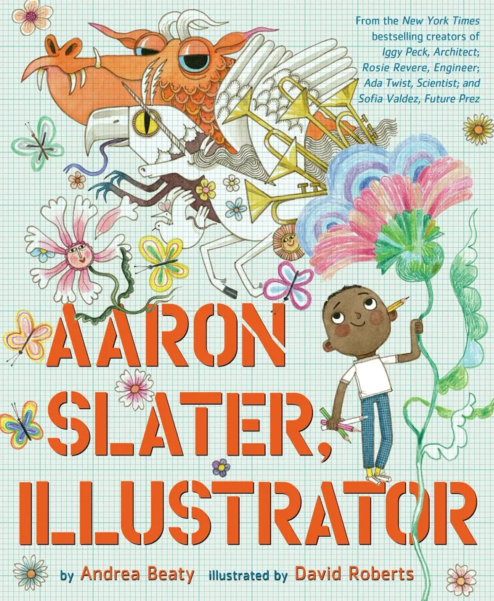 Abrams & Chronicle Books Aaron Slater, Illustrator bildebok innbundet