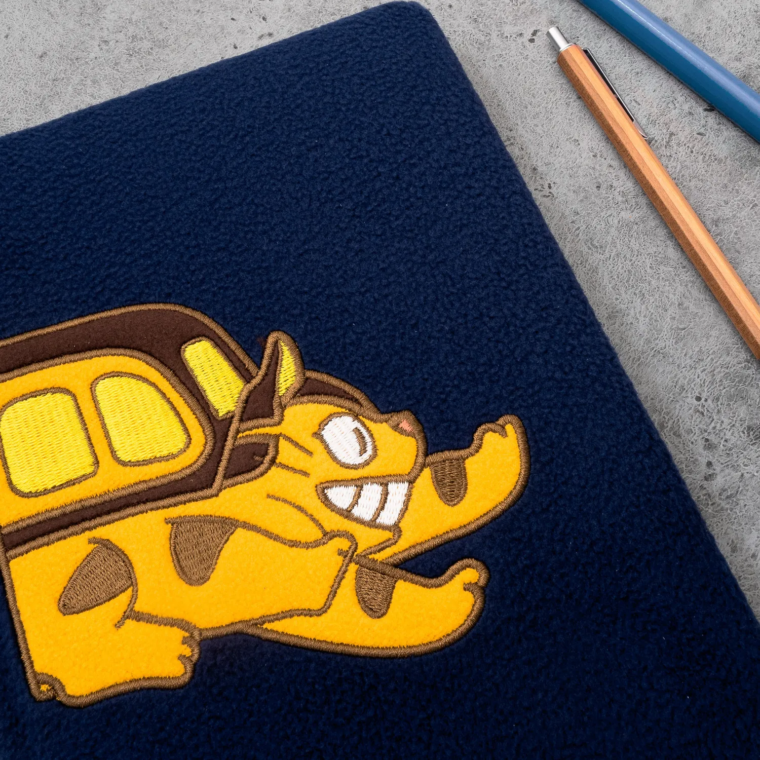 Studio Ghibli Totoro Cat Bus plysj notatbok linjert