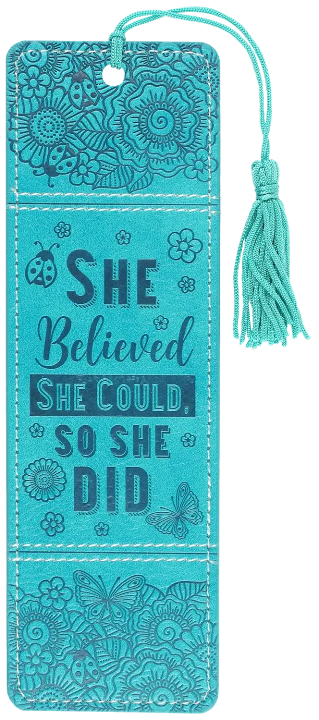 Peter Pauper Press She Believed She Could, So She Did bokmerke