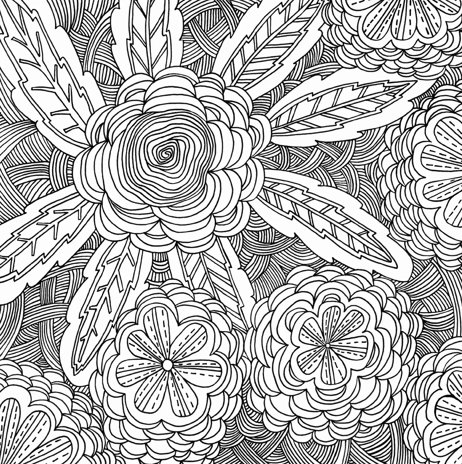 Peter Pauper Press Serenity fargeleggingsbok 31 motiver