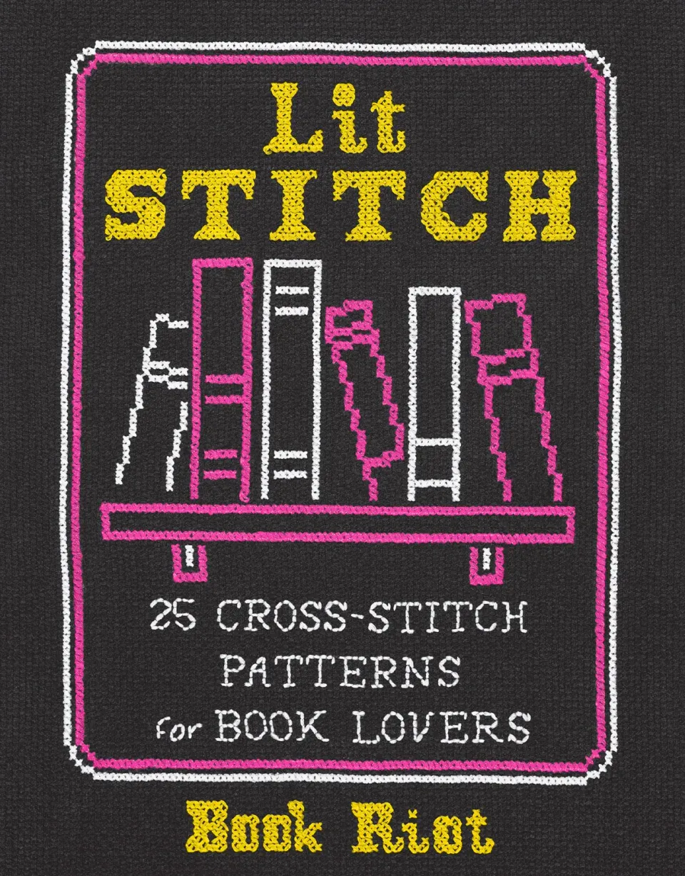 Abrams & Chronicle Books Lit Stitch broderibok pocket