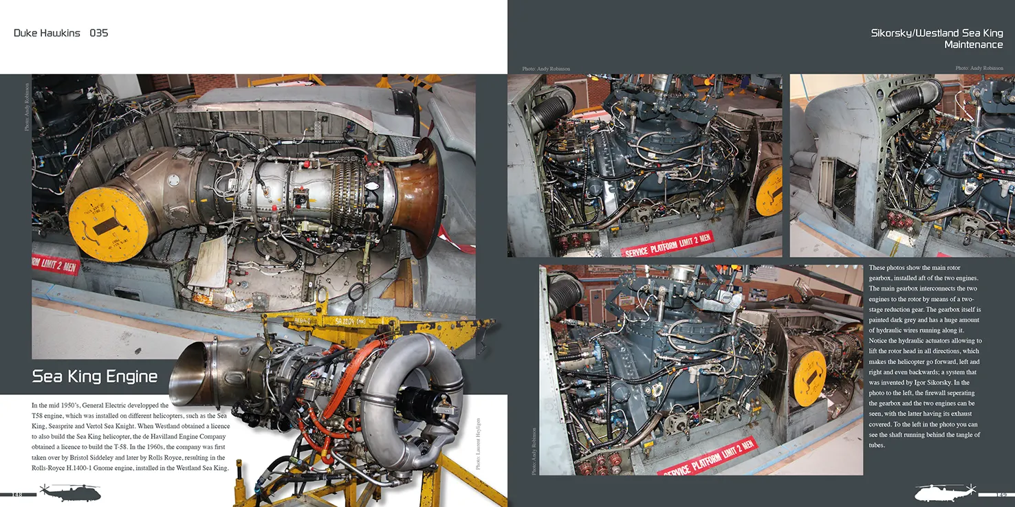 Duke Hawkins Sikorsky Westland Sea King bok 180 sider