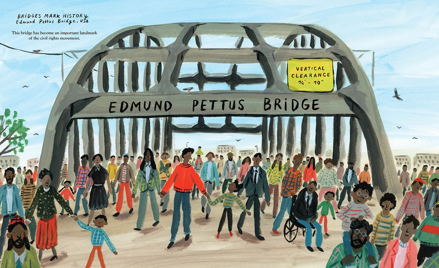 Abrams Bridges bildebok innbundet broer