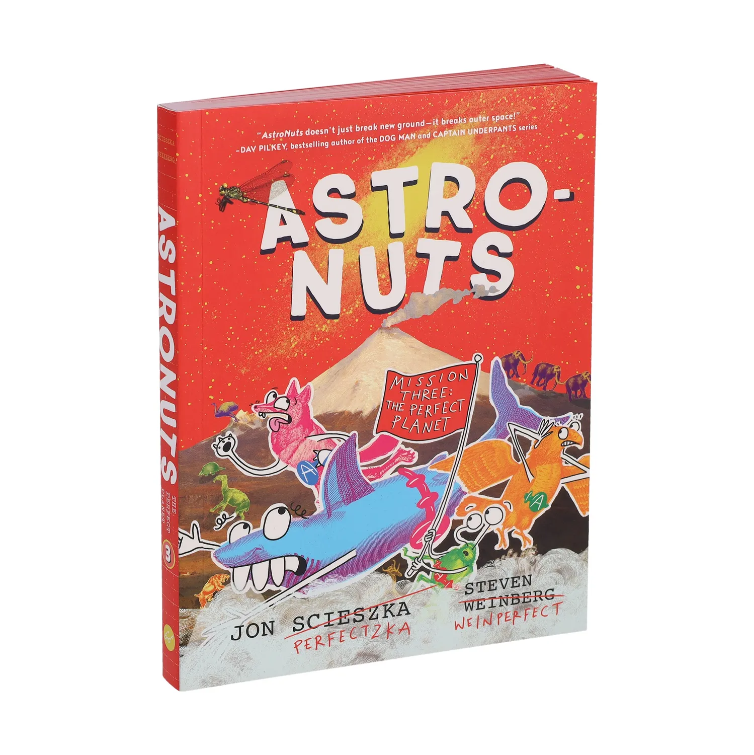 Jon Scieszka AstroNuts Mission Three barnebok pocket 8–12 år