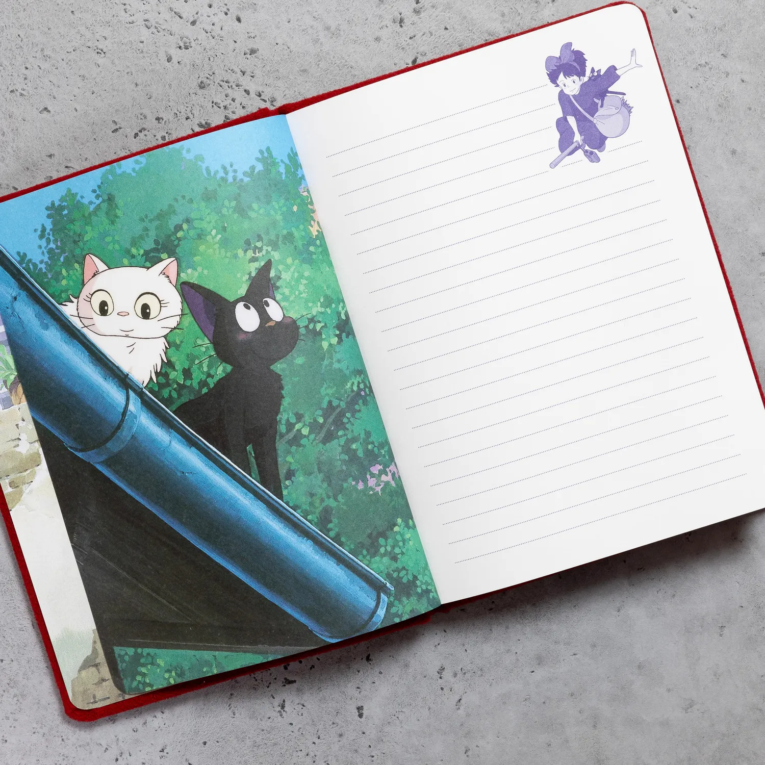 Abrams and Chronicle Kiki's Delivery Service Jiji plysjnotatbok